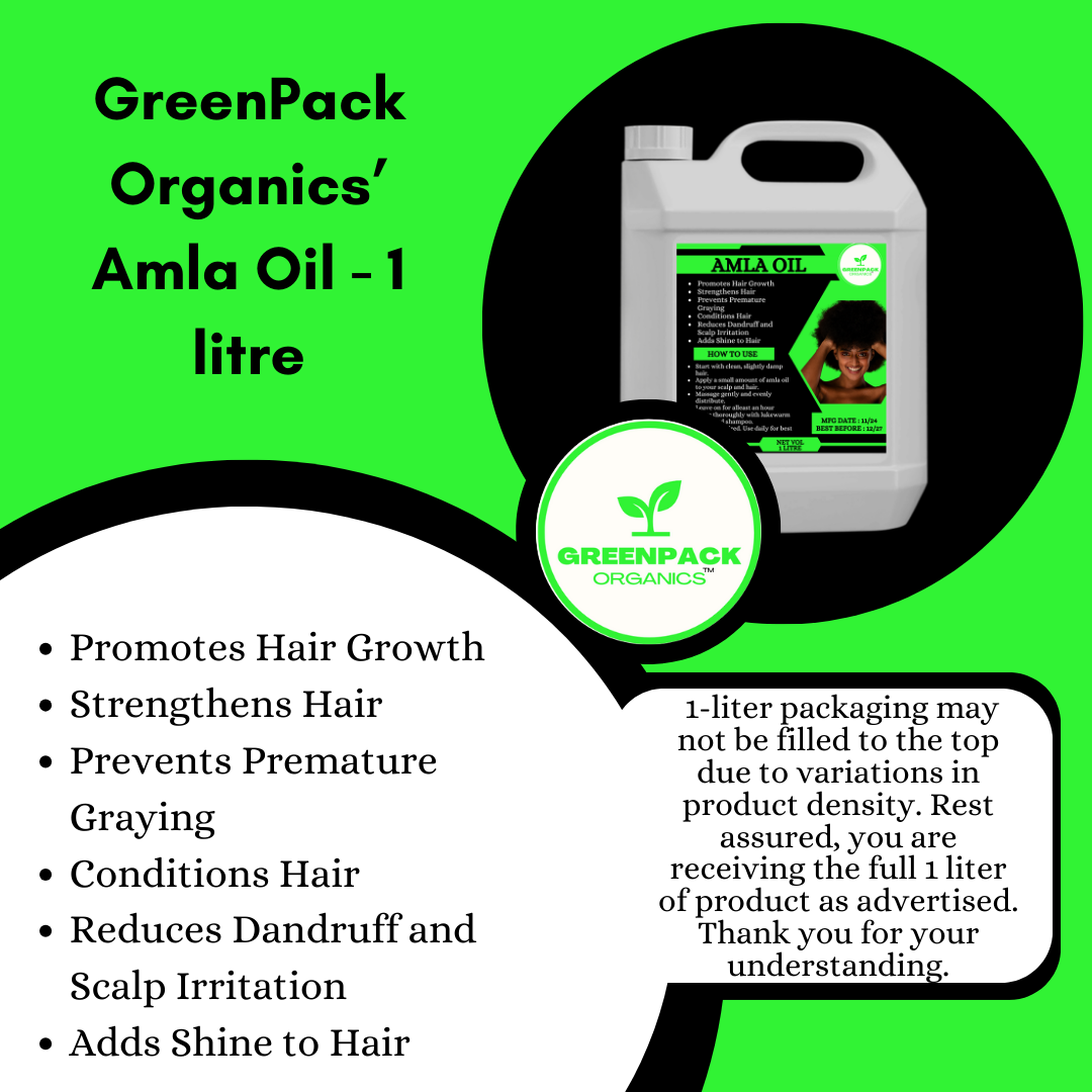 Amla Oil - 1l,Whole Sale Price,Prevents Premature Graying,Promotes Hair Growth, Strengthens Hair,1 - Litre - Image 2