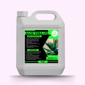 Aloe Vera Oil - 1l,Whole Sale Price,Stimulates Hair Growth, Calms itchy scalps,Reduces Dandruff and Flakiness,1- Litre