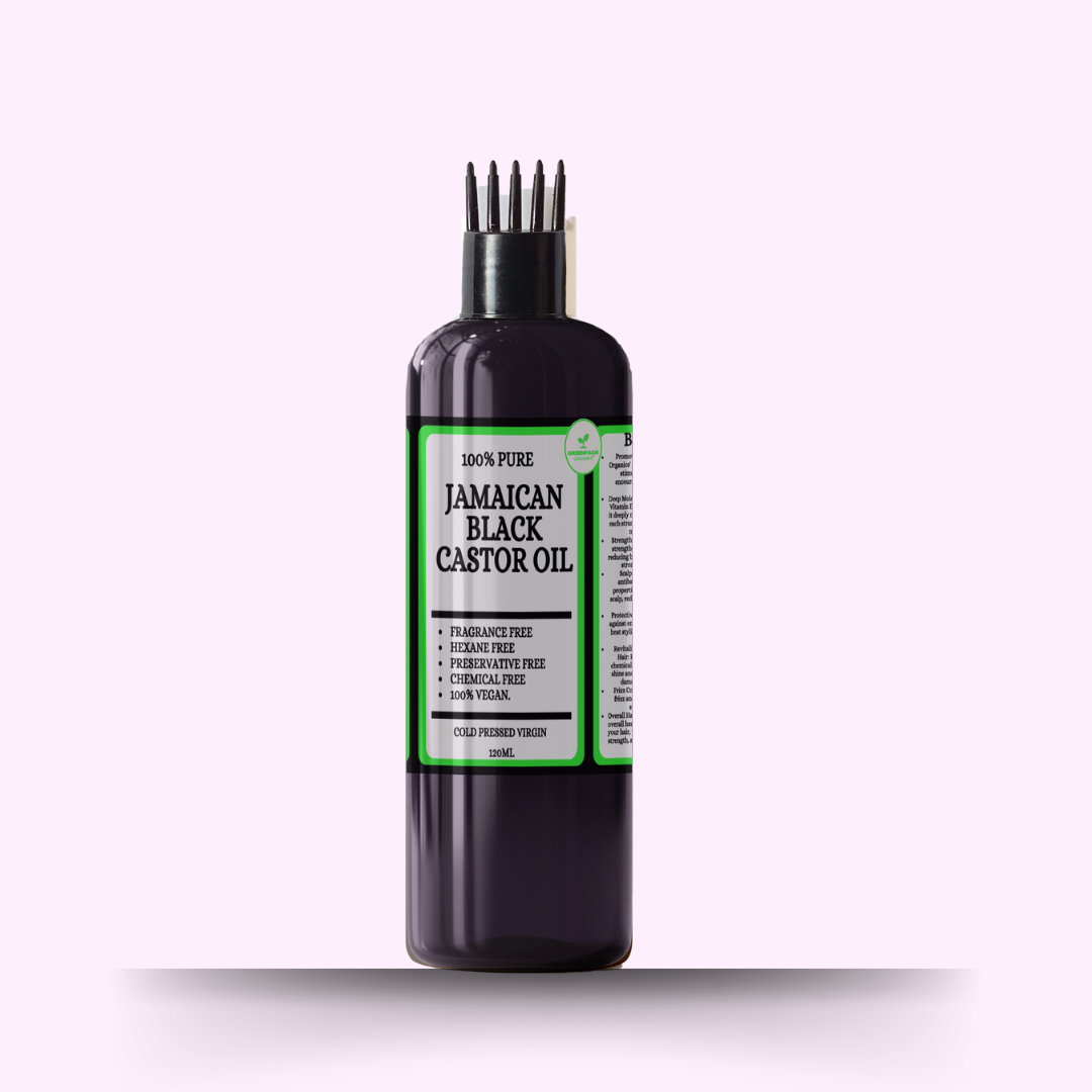 Jamaican Black Castor Oil - 120ml ,Promotes Growth,Deep Moisturization,Strengthens Strands,120 ml