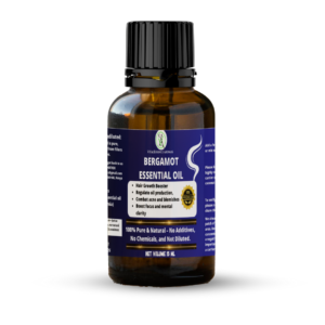 Bergamot  Essential Oil  - 100% Pure, Undiluted, Therapeutic Grade, Aromatherapy Diffuser ,Hair Growth,Mental Clarity,15 ml