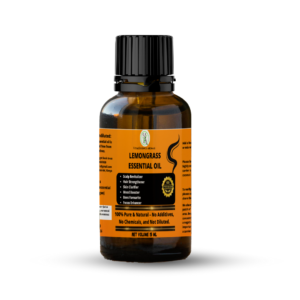 Lemongrass Essential Oil  - 100% Pure, Undiluted, Therapeutic Grade, Aromatherapy Diffuser ,Scalp Revitalizer Hair Strengthener Skin Clarifier,Bees Attractor,15ml