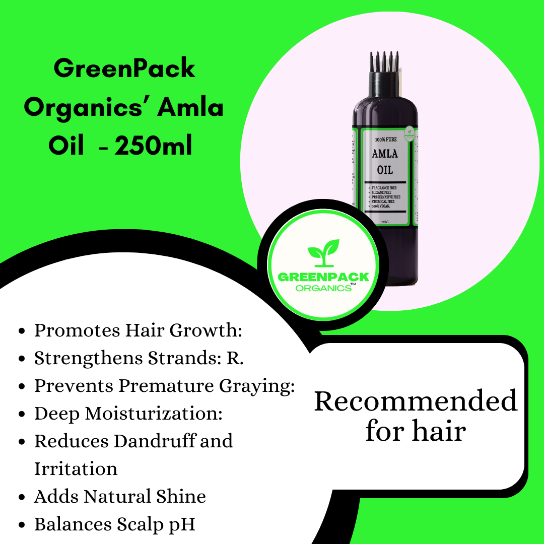 Amla Oil - 250ml ,Prevents Premature Graying,Promotes Hair Growth, Strengthens Hair,250ml - Image 2