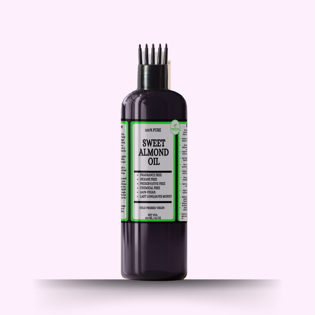 Sweet Almond Oil- 250ml, ,Nourish Skin & Hair,Softens and smooths for supple, moisturized skin,250ml