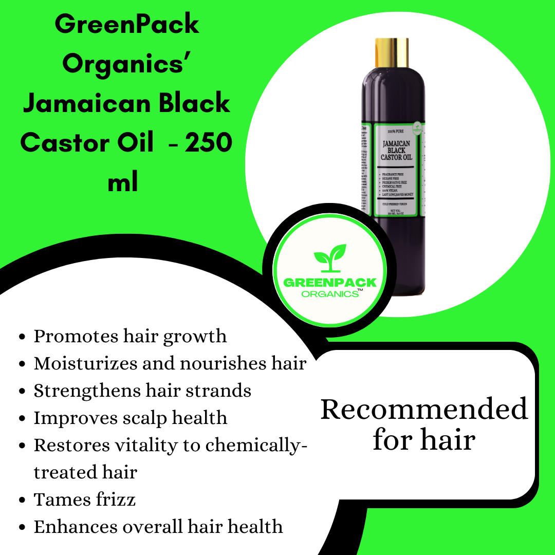 Jamaican Black Castor Oil - 250ml ,Promotes Growth,Deep Moisturization,Strengthens Strands,250 ml - Image 2