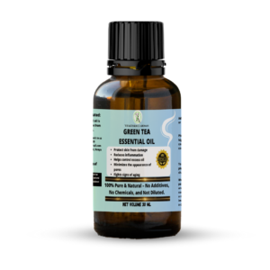 Green Tea Essential Oil  - 100% Pure, Undiluted, Therapeutic Grade, Aromatherapy Diffuser,15 ml