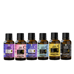 Essential Oil Set - (Energy & Focus Set ) 6 Essential oils x 5ml  each,Essential Oil Set - (Energy & Focus Set ) 6 Essential oils x 5ml  each