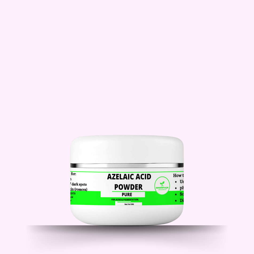 Azelaic Acid- 100% pure,Beginner-friendly and suitable for most DIY skincare formulas.,50g powder
