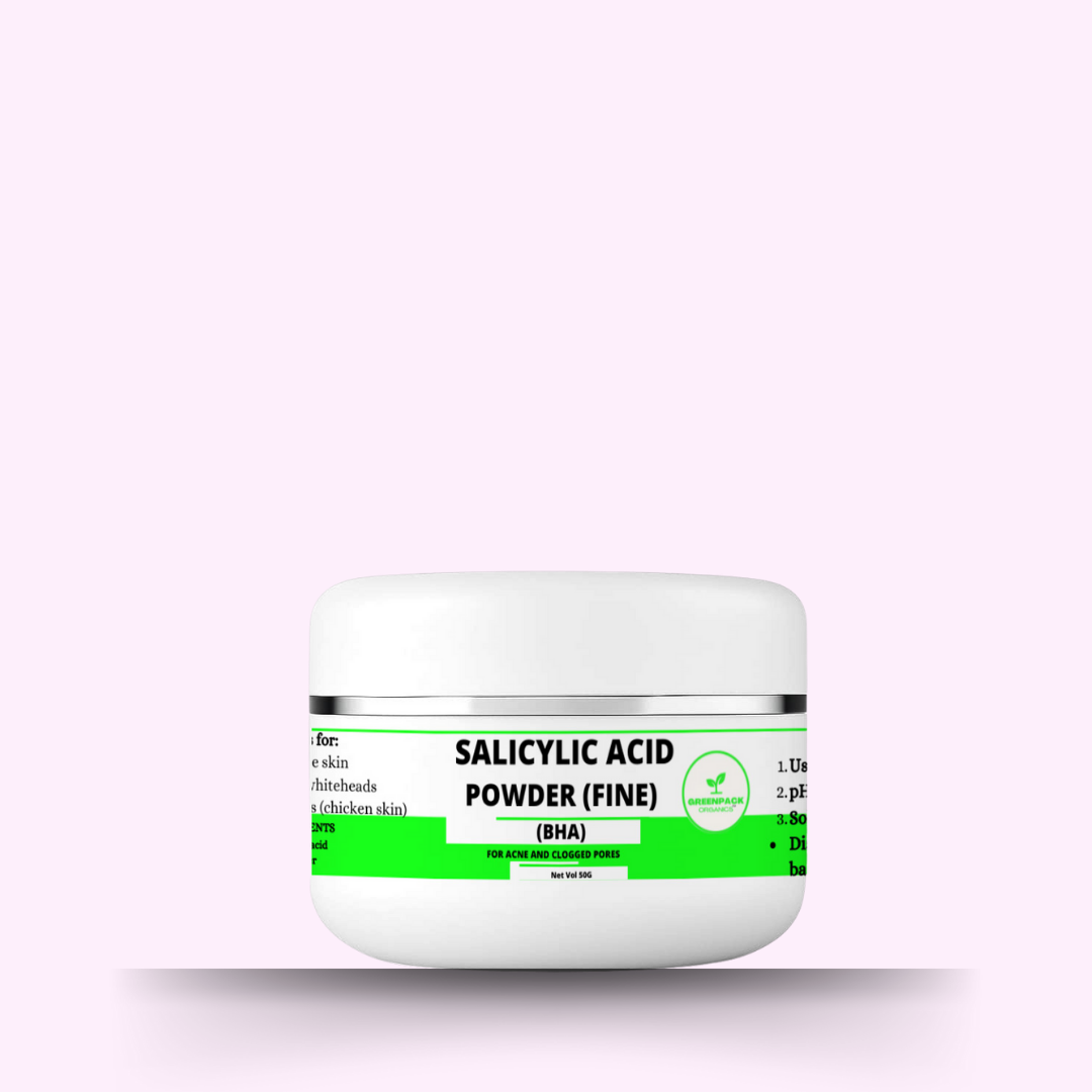 Salicylic Acid (BHA) - 100% pure,Beginner-friendly and suitable for most DIY skincare formulas.,50g powder