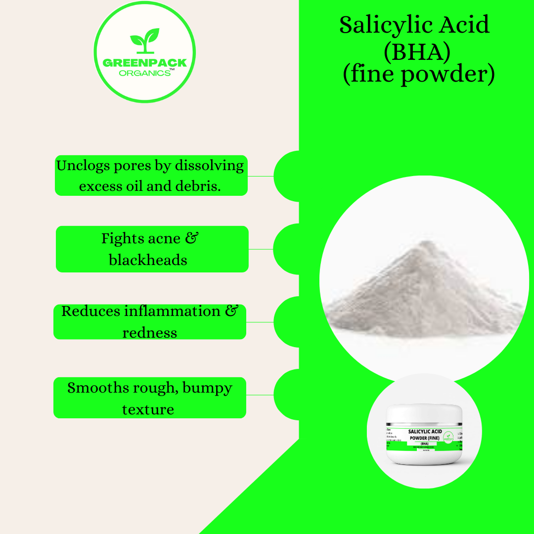 Salicylic Acid (BHA) - 100% pure,Beginner-friendly and suitable for most DIY skincare formulas.,50g powder - Image 2