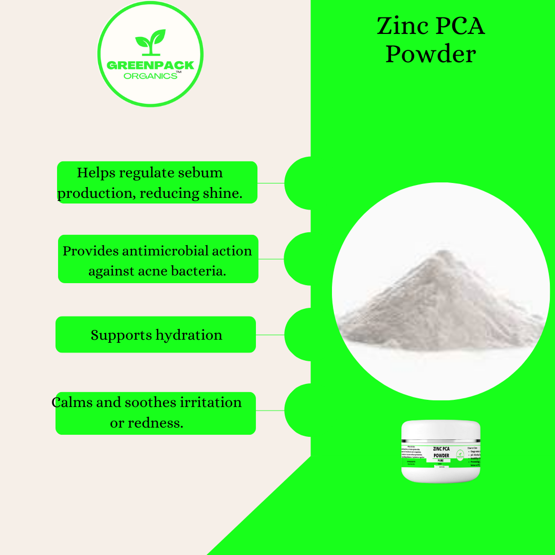 Zinc PCA - 100% pure,Beginner-friendly and suitable for most DIY skincare formulas.,50g powder - Image 2