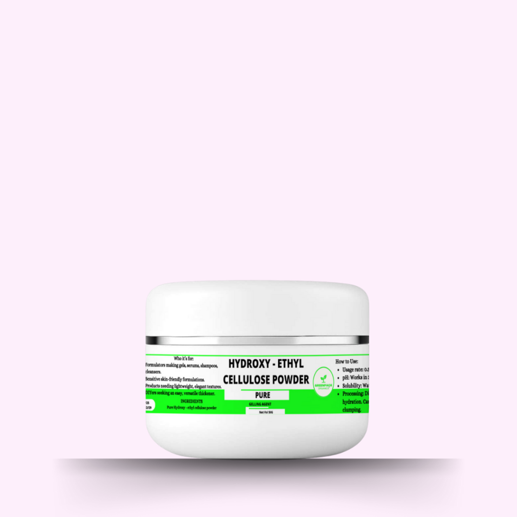 Hydroxyethylcellulose (HEC)  - 100% pure,Beginner-friendly and suitable for most DIY skincare formulas.,50g powder