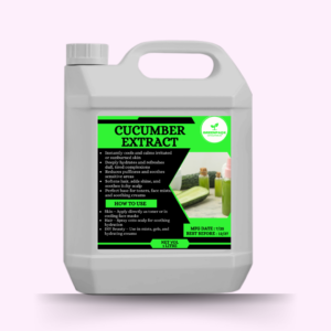 Cucumber Extract  - 1l,calms irritated or sunburned skin,1l -Cucumber Extract