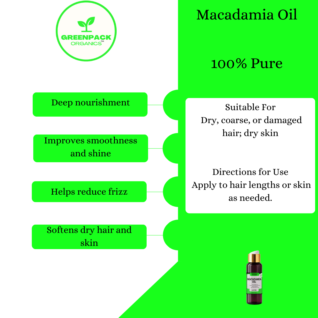 Macadamia Oil - Deep Smoothness & Shine Oil,65ml - Image 2
