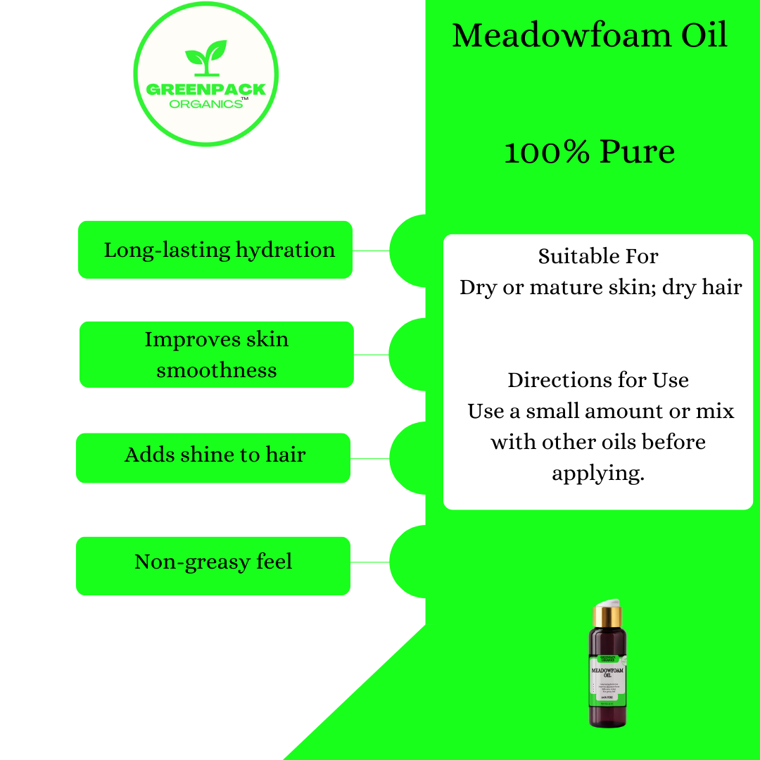 Meadowfoam Oil - Long-Lasting Moisture & Smoothness,65ml - Image 2